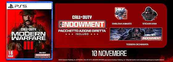 Відеогра Activision Call of Duty: Modern Warfare III Cross‑Gen PS4/PS5 бандл італійська версія бонусний C.O.D.E. Pack мультиплеєр Київ