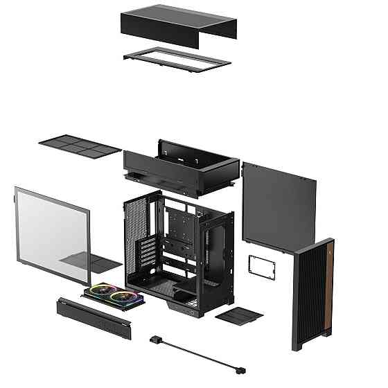 Корпус DeepCool CL660 Black (R-CL660-BKNNA0-G-1) ( 26589 ) Харків