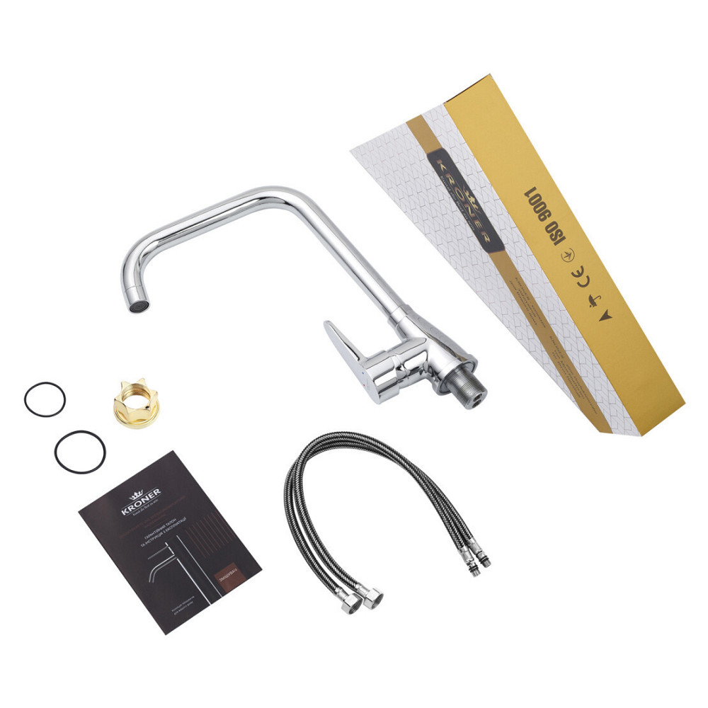 Змішувач для кухні Kroner KRM Elbe - C030 Київ - фото 8