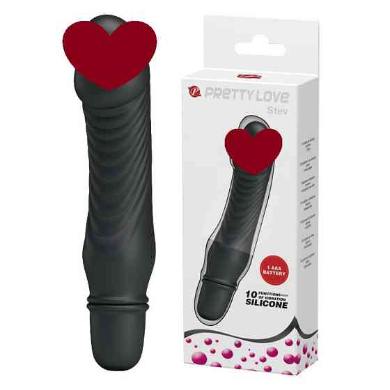 Классический вибратор PRETTY LOVE STEV BLACK Sex Aura Киев