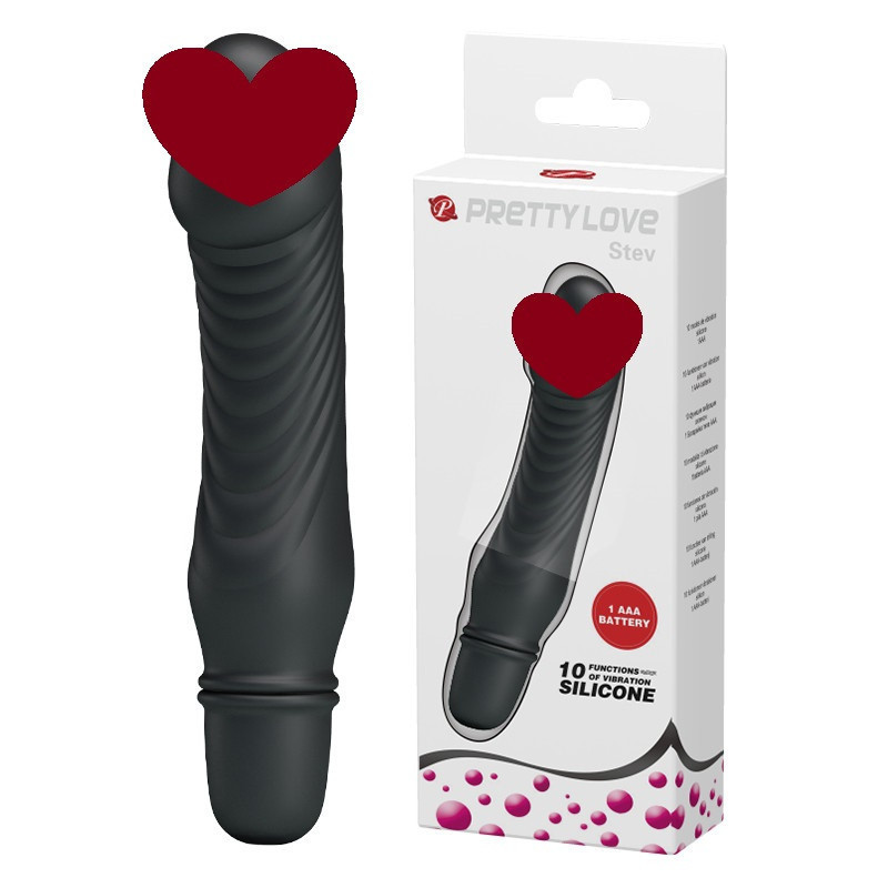 Классический вибратор PRETTY LOVE STEV BLACK Sex Aura Киев - изображение 2