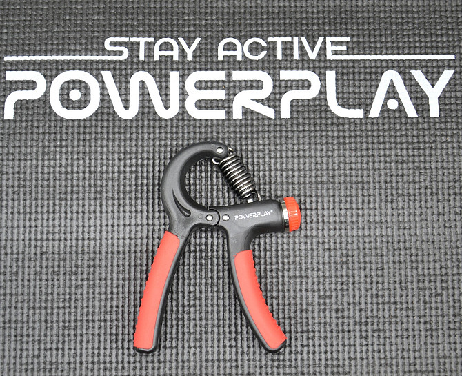 Еспандер кистьовий PowerPlay PP-4323 з регульованим навантаженням 10-40 кг. Strength Grip Чорно-черв Каменское - изображение 9