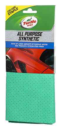 Синтетична абсорбуюча серветка Turtle Wax All Purpose Synthetic 400×350 мм перфорована, 1 шт Ковель