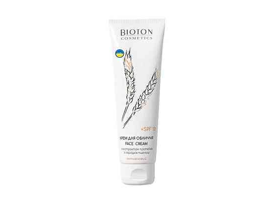 Крем для лица Антивозрастной с маслом зародышей пшеницы SPF 10 100мл ТМ BIOTON COSMETICS Киев