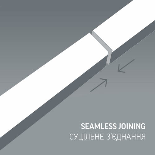 LED Світильник лінійний 50W 1,2м 5000К 220V VL-BN03-50125B Videx Житомир - изображение 7