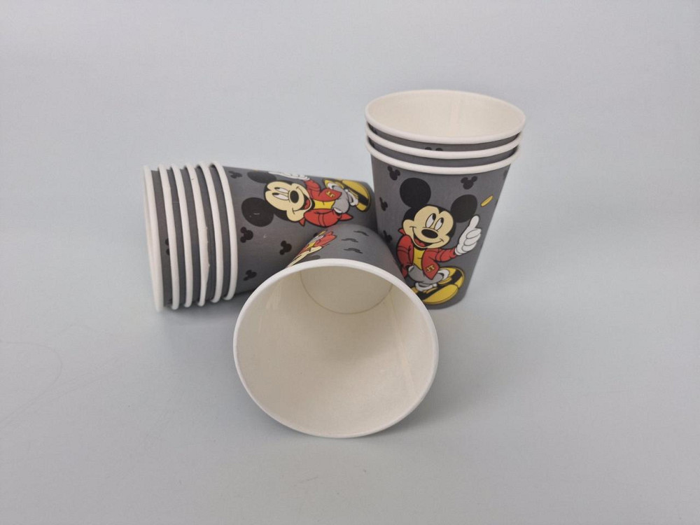 Склянки для напоїв гарячих і холодних 400 мл "MICKEY MOUSE" (50 шт.) Харків - фото 2