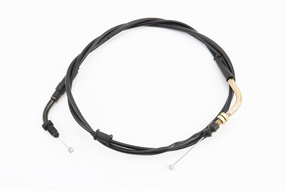 Трос газу 4Т-50cc (кріплення верхнє з різьбленням) (трос 190см; кожух 180см) Киев - изображение 1