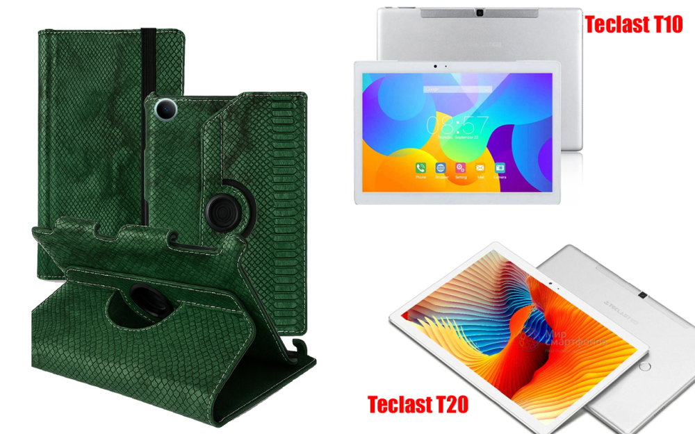 Чохол Spinner360 для планшета Teclast T10, Teclast T20, колір Reptyliya Київ - фото 1