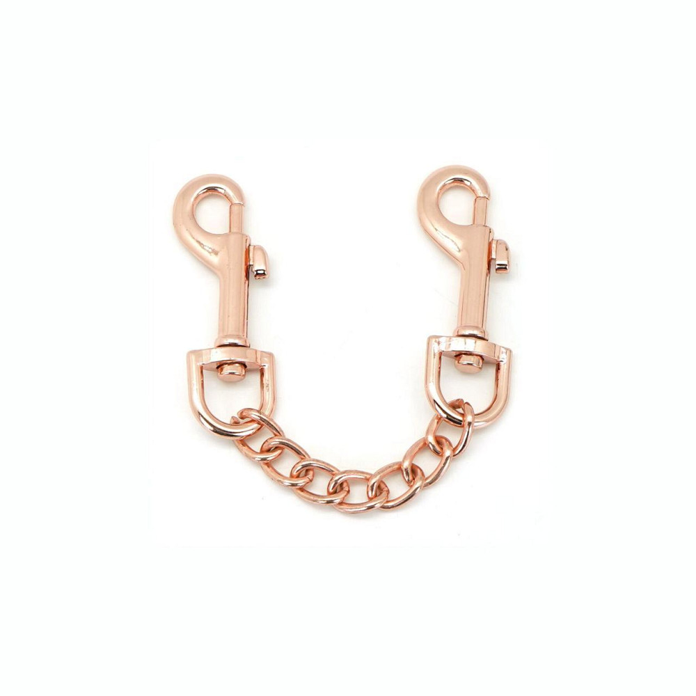 Наручники Liebe Seele Rose Gold Memory Wrist Cuff, натуральна шкіра, золото рожеве Sex Aura Київ - фото 8