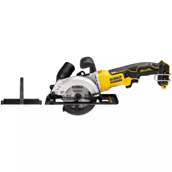 Пила дисковая безщеточная аккумуляторная компактная DeWALT DCS571NT : без АКБ, 18 В, 4500 об/мин Киев