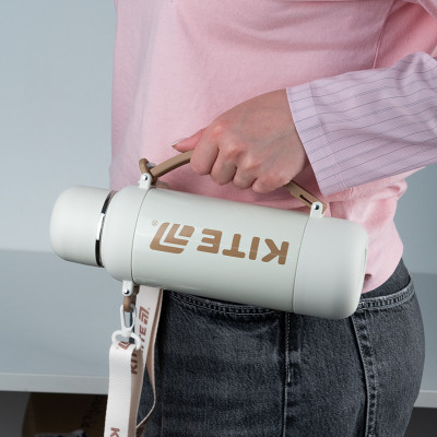 Термос Kite 1200 мл, бежевий (K25-1225-2) Вінниця - фото 8