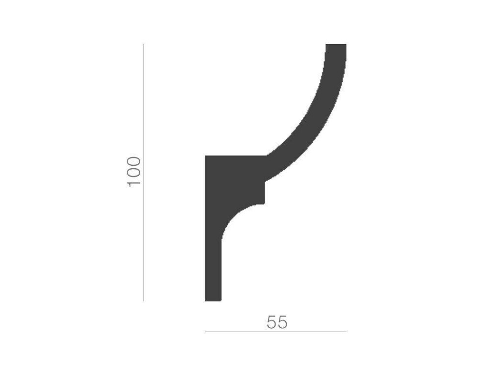Карниз полиуретановый Tesori KF 712 серия F Днепр - изображение 2