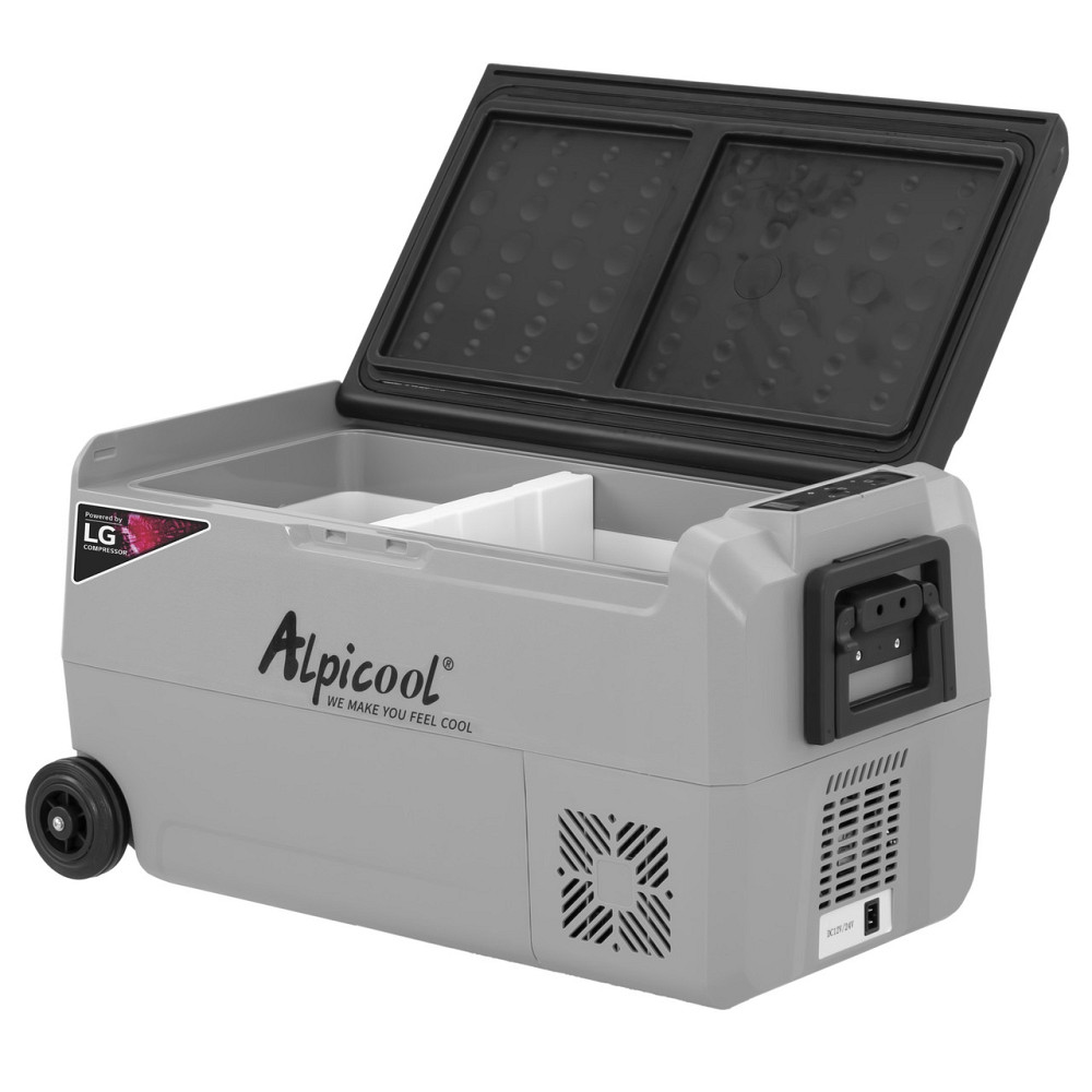 Компрессорный автохолодильник Alpicool T36 (LG) (двухкамерный, 36 литров). Режим работы до -20 ℃. Питание 12, Киев - изображение 5