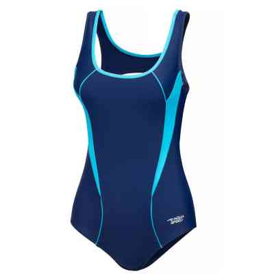 Купальник Aqua Speed Kate 413-24 темно-синій, бірюзовий 42 (5905718615773) Винница