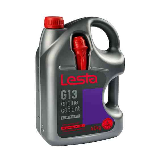 LESTA G13 Violet -37 °C — концентрат антифризу фіолетовий 4 кг | Сучасний захист системи охолодження | 393458_AS-AKO-G13/4 Ковель