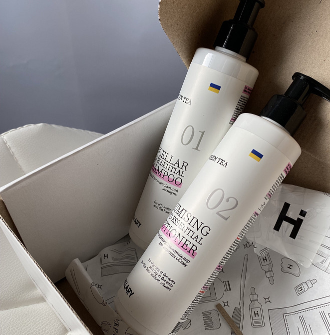 Комплекс по уходу за жирным типом волос Perfect Care Hair Green Tea Hillary Киев - изображение 5