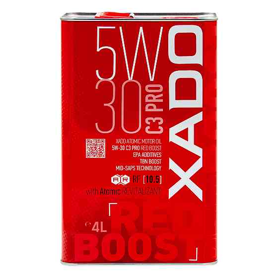 Моторне масло Xado Atomic Oil Red Boost 5W-30 4л Львів
