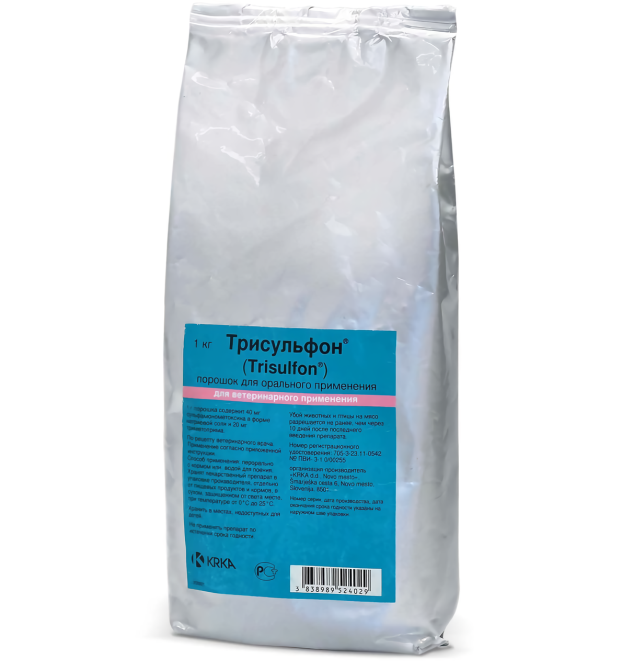 Трисульфон Порошок (оральний) 1кг KRKA Вінниця - фото 1