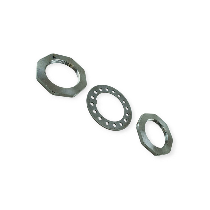 Гайка ступ. задньої (2 гайки, проставка) ЗІЛ Мукачево - фото 1