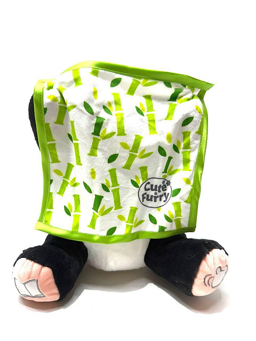 Панда казкар інтерактивний грає у хованки 14 фраз розповідає казку 27 см Чорно-білий (6226 I UA) Чернігів - фото 9