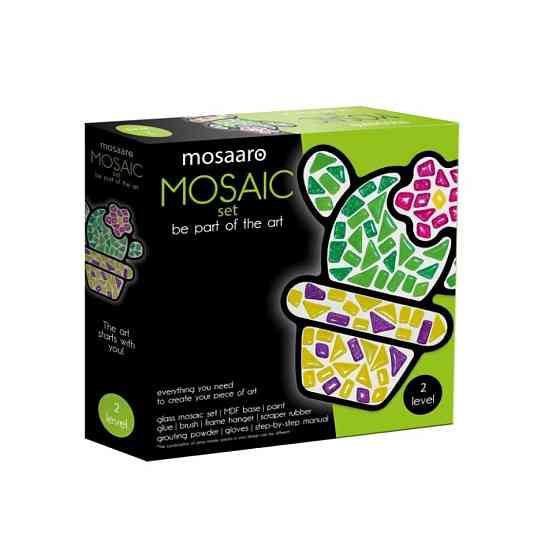 Дитячий набір для творчості кришталева мозаїка "Кактус" MA2006 Вінниця