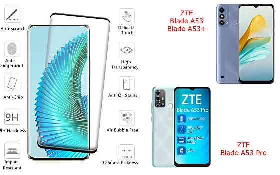 Захисне скло HyperGlass Pro для ZTE Blade A53, A53 Pro, A53+ – максимальна чутливість та захист Київ