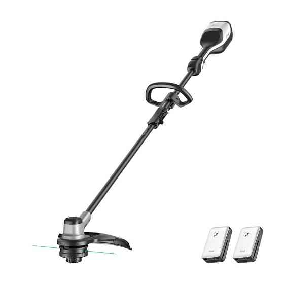 Аккумуляторная газонокосилка триммер Litheli, питание от павербанков (УМБ Litheli Power Bank 20000 mAh, 45W, 2.5А, 2 шт в Киев