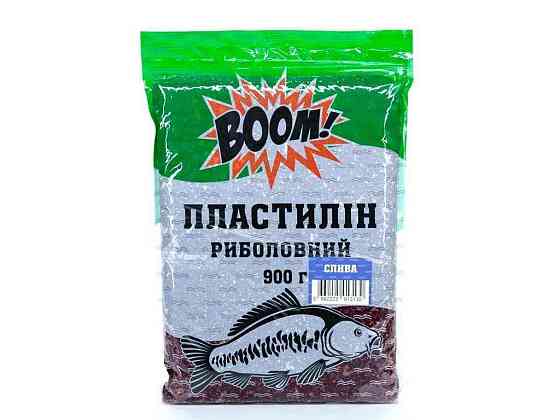 Пластилін Слива 900г ТМ BOOM Київ