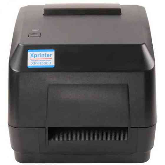 Принтер штрих-кодов Xprinter XP-H500B (термотрансфер, 127мм/с, лента 118мм, 203 DPI, USB, черный) (XP-H500B) Киев