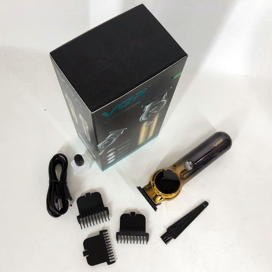 Машинка для стрижки аккумуляторная с насадками VGR V989, Электрическая машинка для стрижки бытовая OB-76 Львов - изображение 1