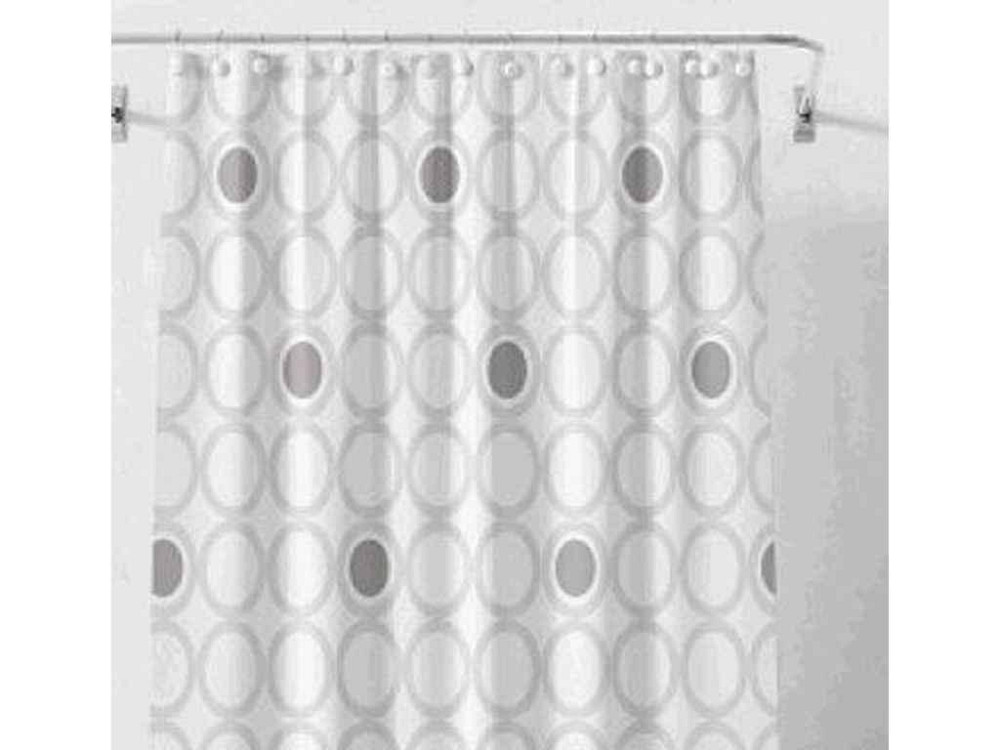 Штора для ванной 180*180см серый Коло ТМ ECO FABRIC Solmir Solmir Solmir Київ - фото 1