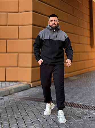 Чоловічий теплий костюм (двокольоровий) Одеса