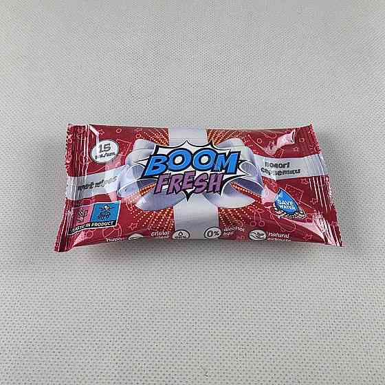 Влажная салфетка  15 шт 