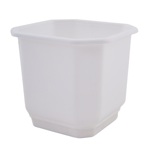 Вазон Дама з підставкою 16*16см білий Алеана Житомир - фото 1