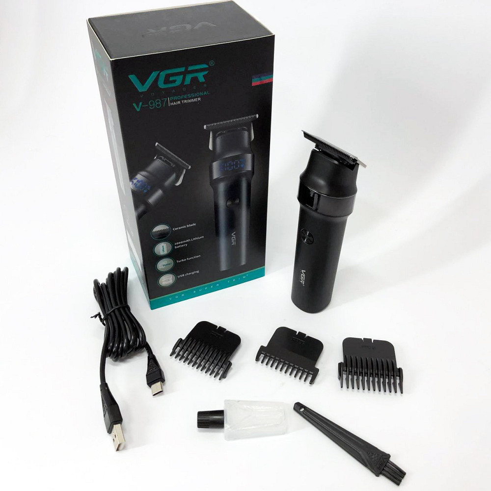 Машинка для стрижки волосся і гоління, Професійна машинка для стрижки волосся та бороди GZ-97 Івано-Франківськ - фото 4