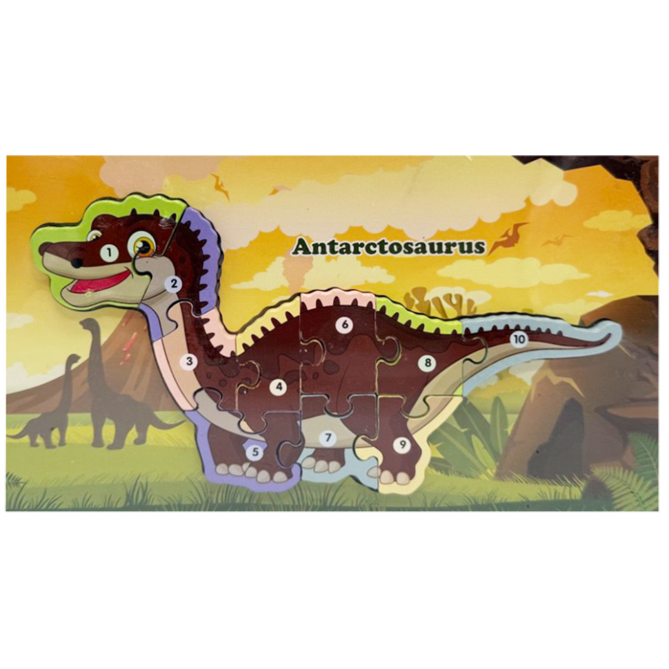 Деревянный пазл-вкладыш 