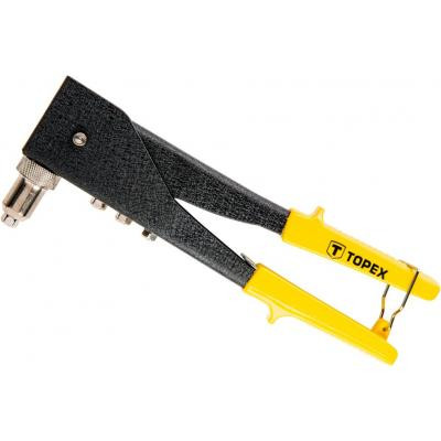 Заклепочник Topex для заклепок алюминиевых 2.4, 3.2, 4.0, 4.8 мм, две позици (43E712) Винница - изображение 2