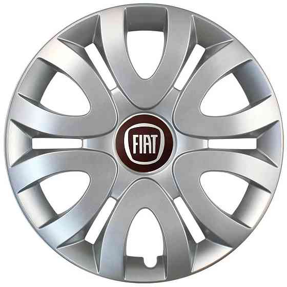 Автомобильные модельные колпаки R15 Fiat 330 4шт, SJS, серебряные Киев
