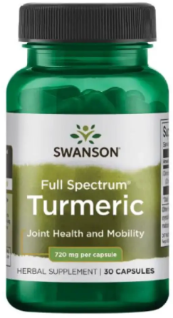 Куркума Swanson Turmeric 720mg 30 капс Киев