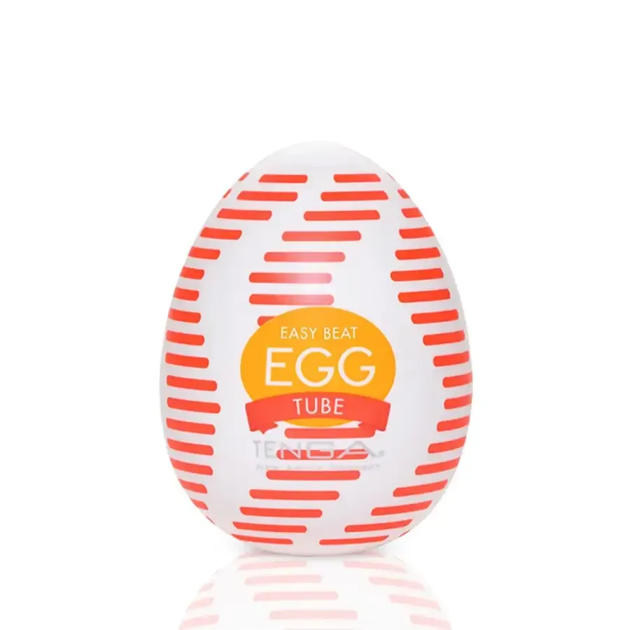 Мастурбатор-яйце Tenga Egg Tube, рельєф з поздовжніми лініями Львов - изображение 1
