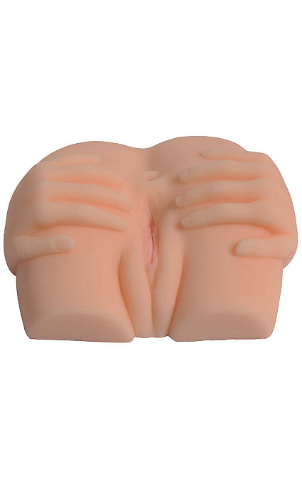 Мастурбатор Вагіна-Анус Delicate hand masturbator без вібрації тілесний Sex Aura Київ - фото 8