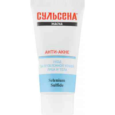 Маска для лица Сульсена анти-акне 50 мл (4823052202682) Винница