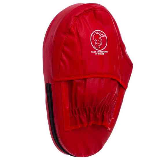 Лапа Прямая удлиненная для бокса и единоборств SPORTKO PD3 30x20x5 см Киев