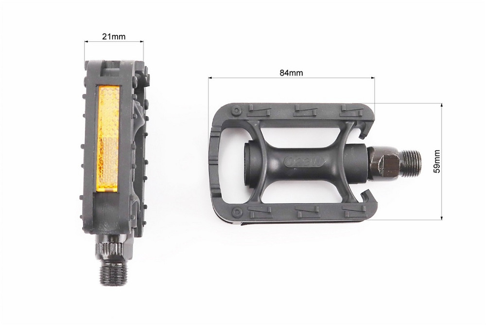 Педалі CHILD 9/16" (95x59x21mm) пластикові, чорні WP-128 Київ - фото 2