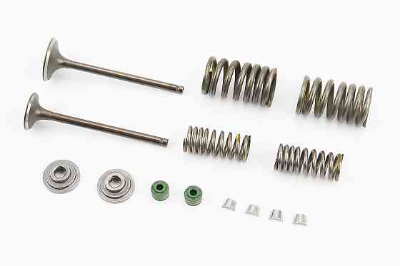 Клапанний рем. к-кт (пружини, сухарі, сальники, клапана) CB125cc Київ