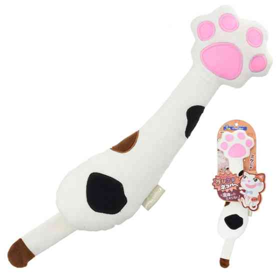 CattyMan Kick Toy White КЭТТИМЭН БЕЛАЯ ЛАПА шуршащая игрушка для котов Киев