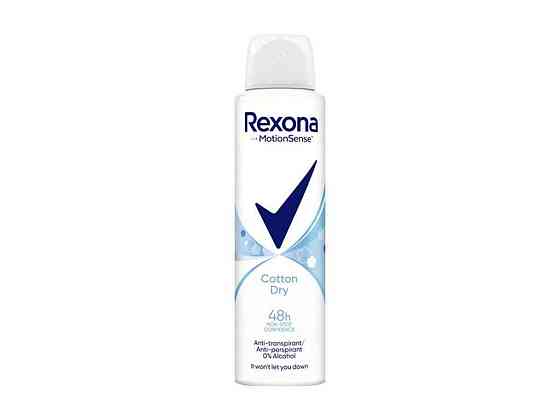 Дезодорант (Спрей) 150 мл Легкость хлопка ТМ REXONA Solmir Киев