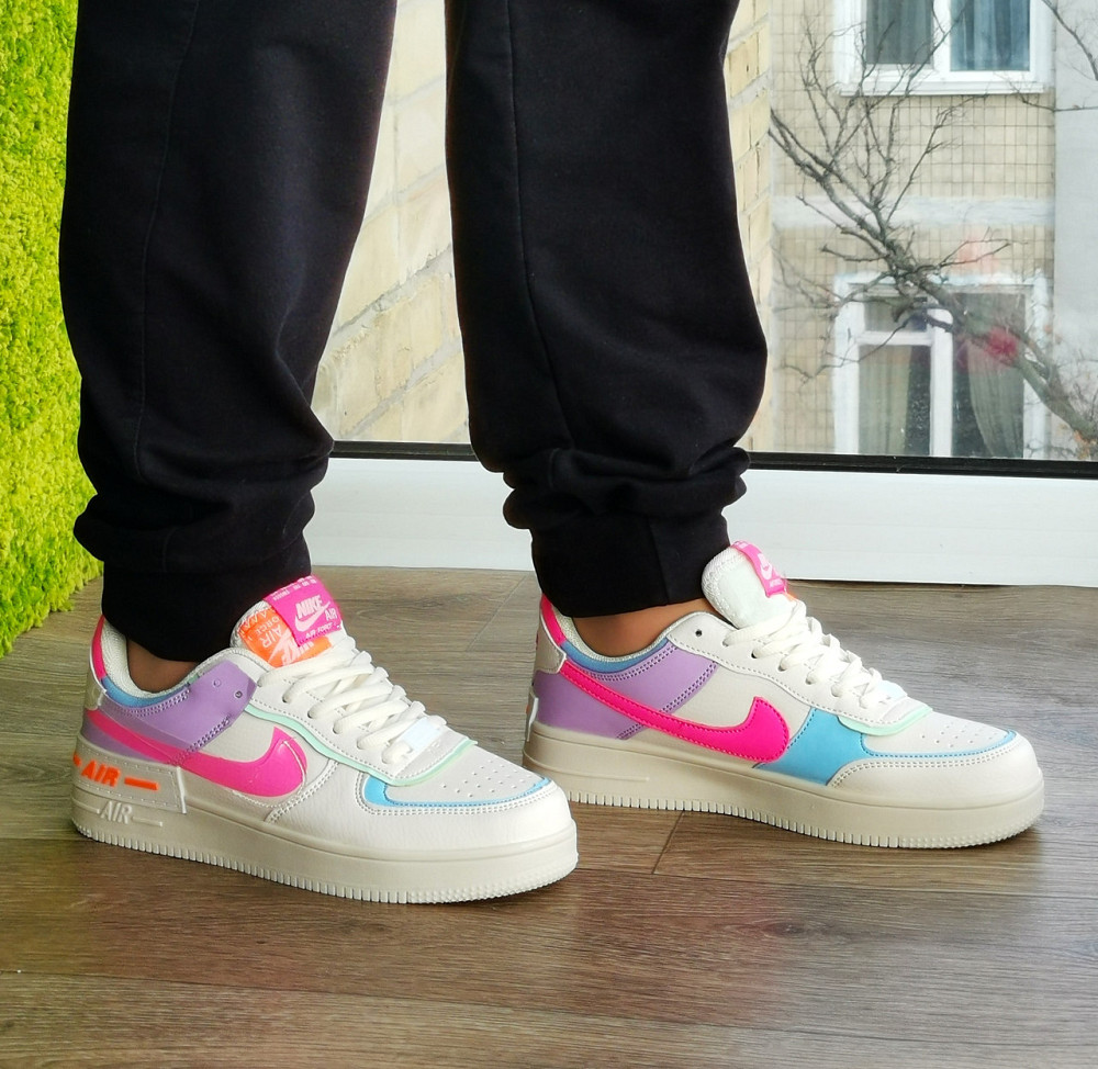 Кроссовки Nike Force Белые Женские Кожаные Найк Форсы (размеры: 36,37,38,39,40,41) Видео Обзор - 51 Днепр - изображение 7