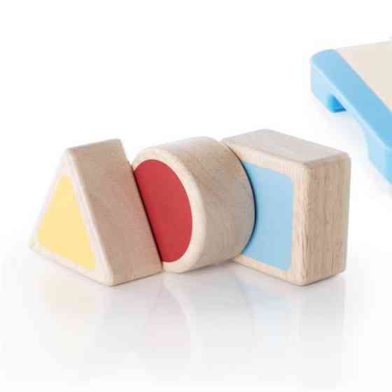 Дерев'яний сортер Guidecraft Manipulatives Прості фігури (G6743) Харьков