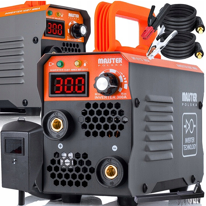 Інверторний зварювальний апарат MMA TIG LCD 300A Majster Polska (Польща) Київ - фото 1